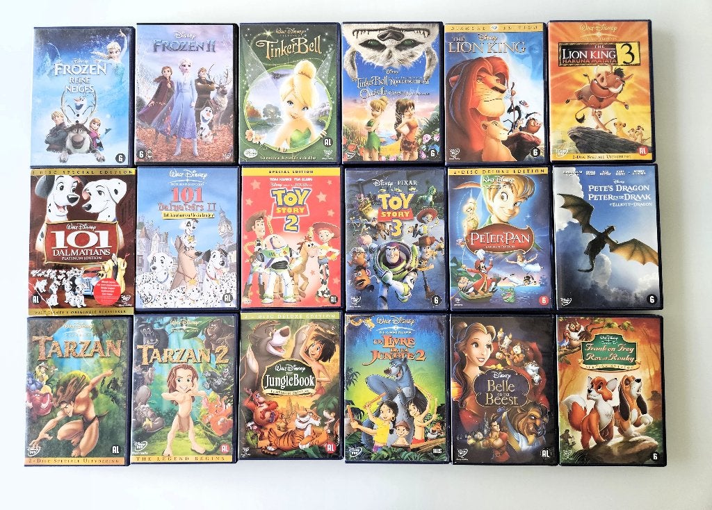 Walt Disney films (DVD), Ophalen of Verzenden