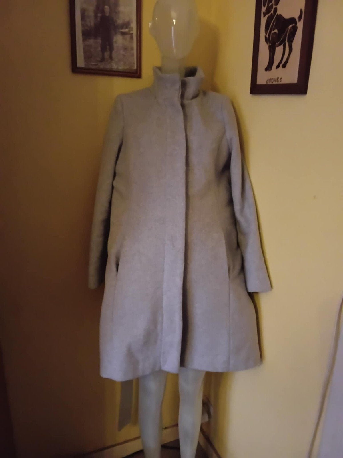 vend manteau femme prix 5euros, Enlèvement ou Envoi, Gris