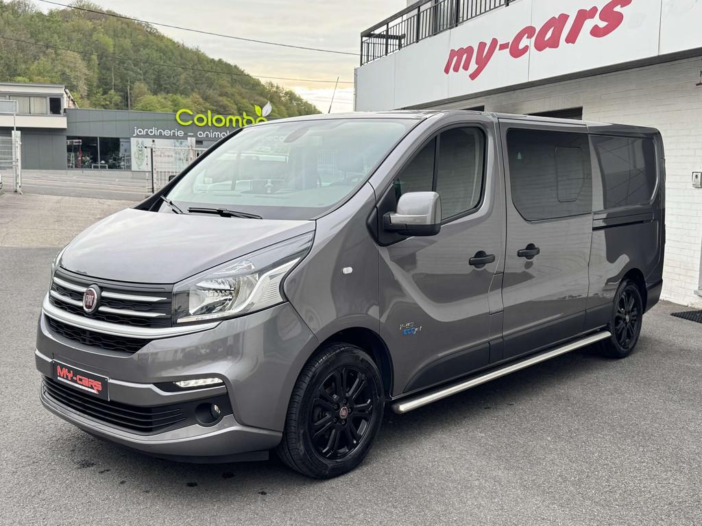 Fiat Talento 1600DIESEL LONG CHASSIS 5 PLACES DOUBLE CABINE, Autos, Cuir, Achat, Euro 6, Entreprise