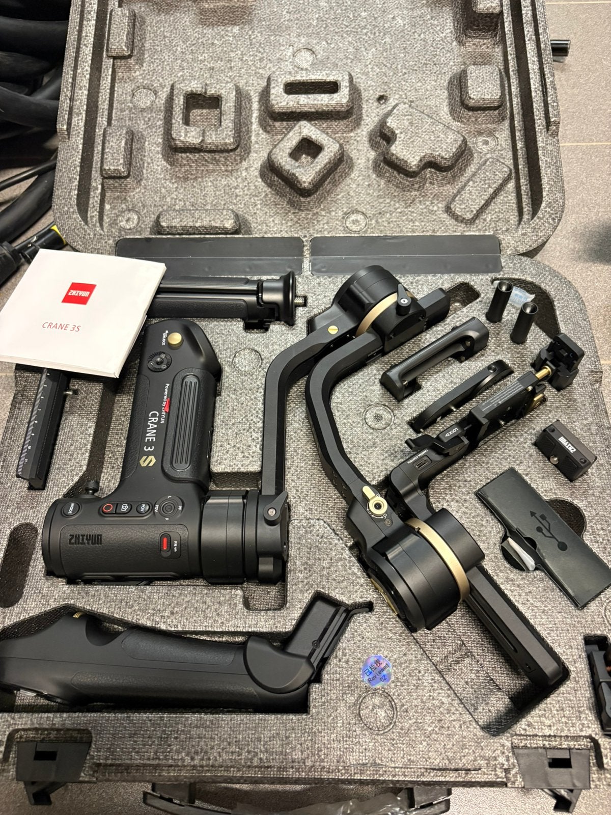 Zhiyun crane 3s nieuwstaat, Audio, Tv en Foto, Ophalen, Zo goed als nieuw, Zhiyun