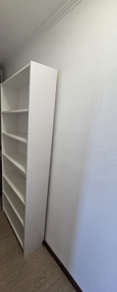 Bibliothèque IKEA "BILLY" blanche – 5 niveaux – Petit prix, Ophalen, Met plank(en), Gebruikt, 200 cm of meer