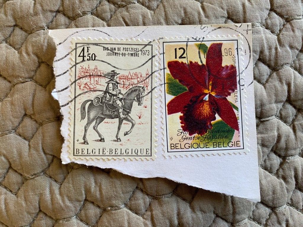 Timbre Belgique 1973 Yvert 2165 et 1668, Timbres & Monnaies, Timbres | Europe | Belgique, Affranchi, Timbre-poste, Autre, Envoi