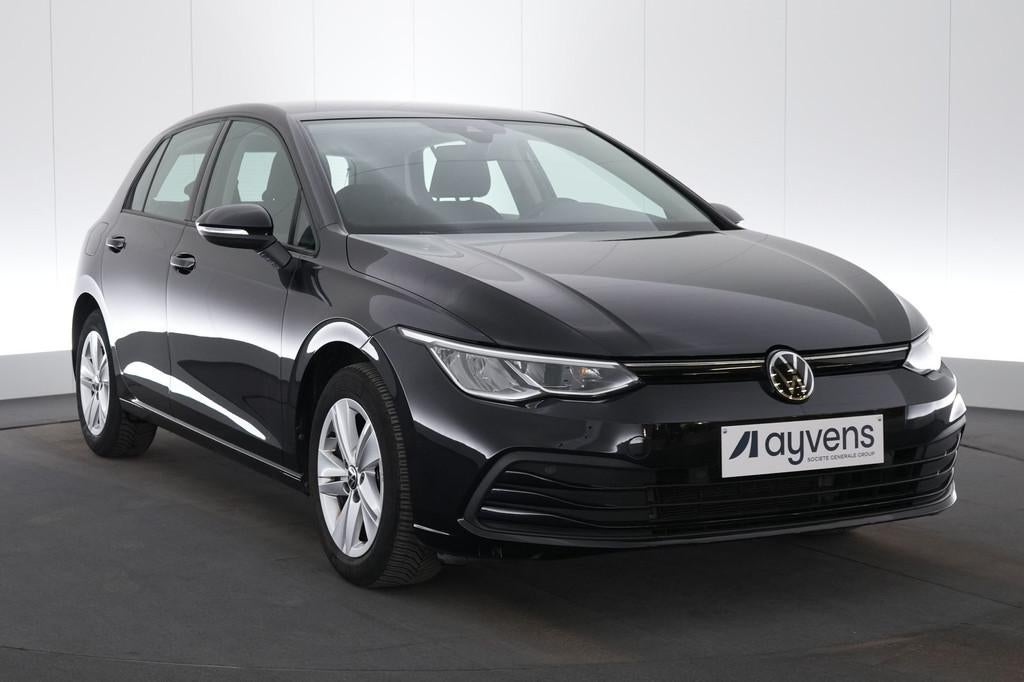 (2AVM165) VOLKSWAGEN GOLF VIII, Stof, Zwart, Bedrijf, 5 zetels