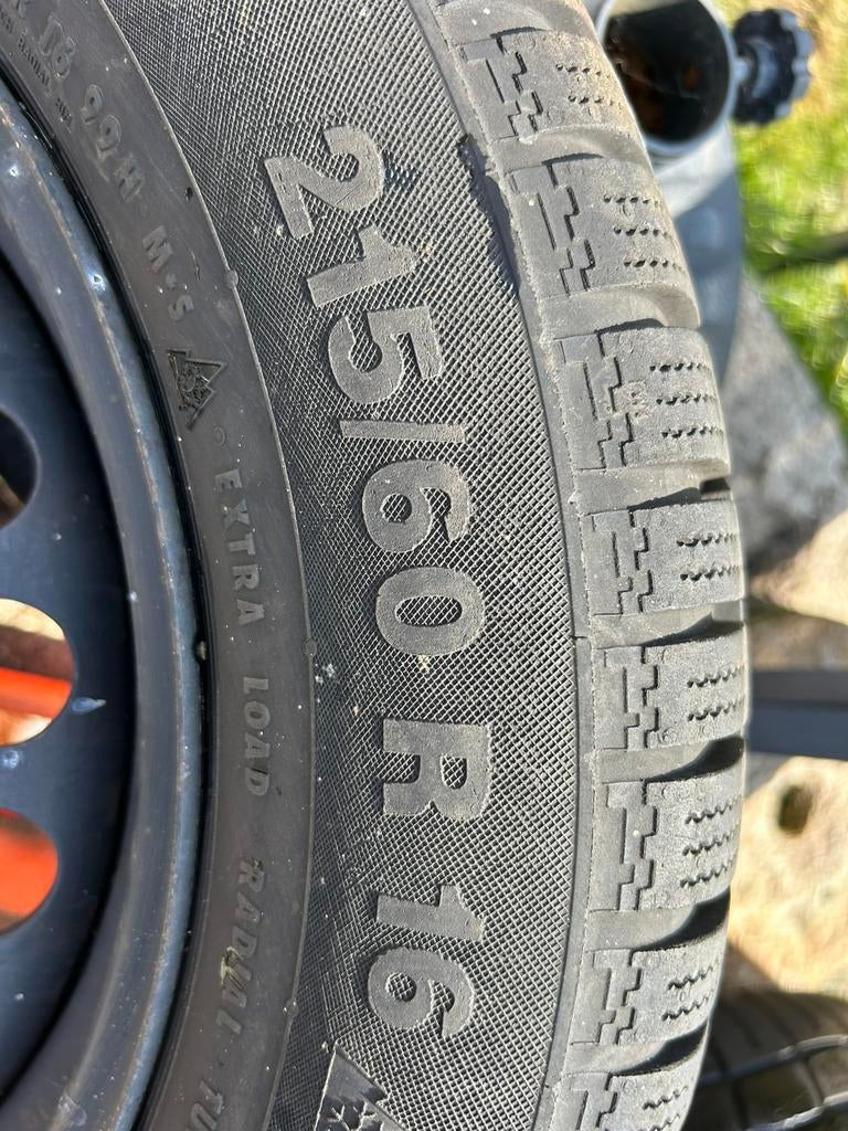 Autobanden  215/60 R16 99H, Ophalen, Zo goed als nieuw