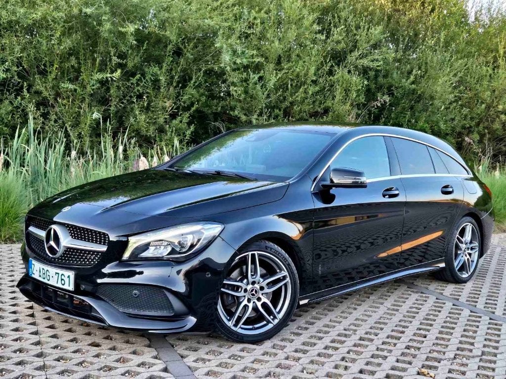Mercedes-Benz CLA 220 D Shooting Brake AMG Pakket, Autos, Alarme, Achat, Euro 6, Noir