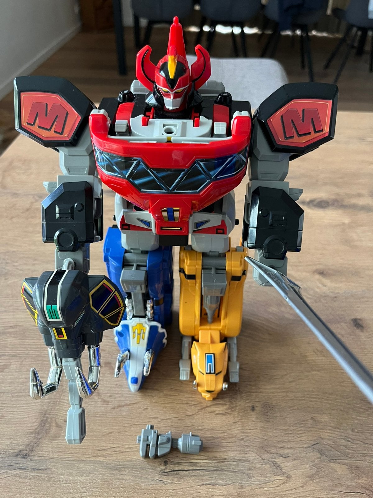 Power rangers deluxe megazord, Ophalen of Verzenden, Gebruikt