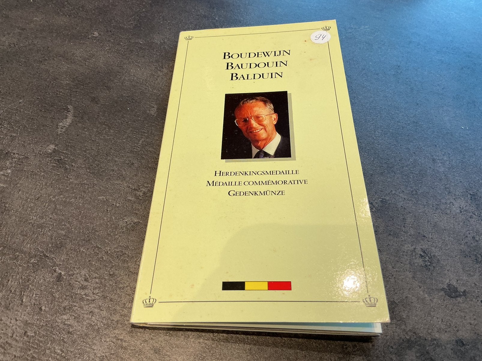 België herdenking Boudewijn zilver 1993, Ophalen of Verzenden, Zilver