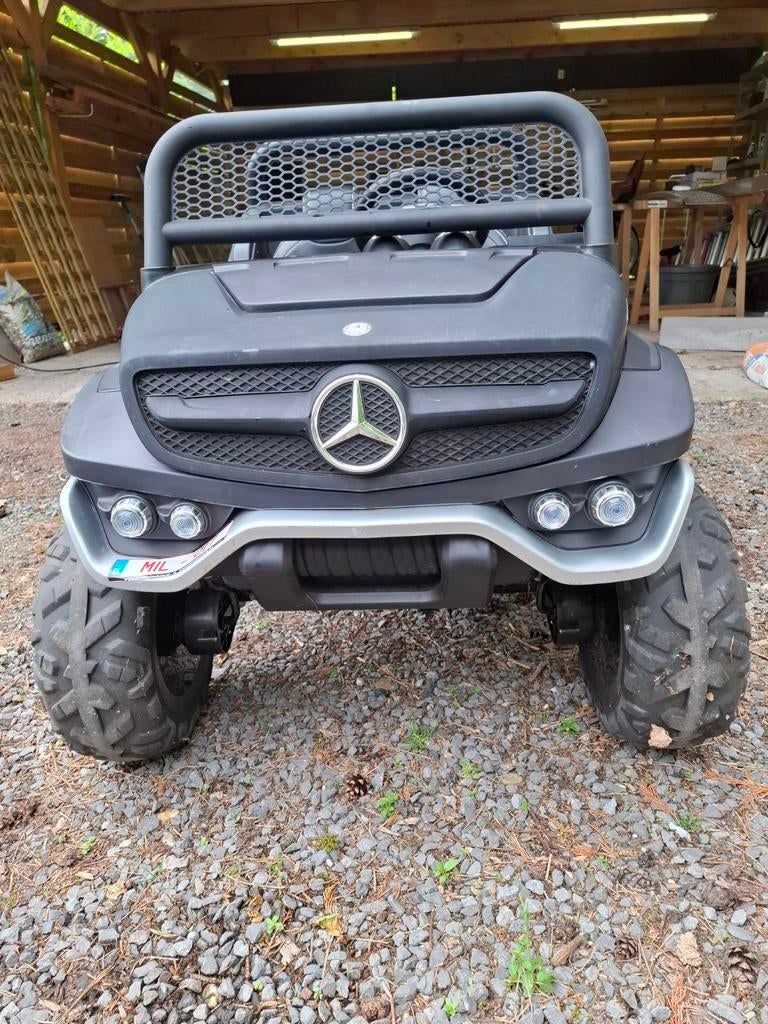 Accuvoertuig mercedes unimog, Ophalen, Gebruikt