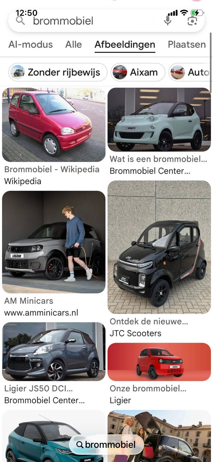 Brommobiel gezocht!!! 500euro mag met werk zijn, Ophalen of Verzenden, Zo goed als nieuw