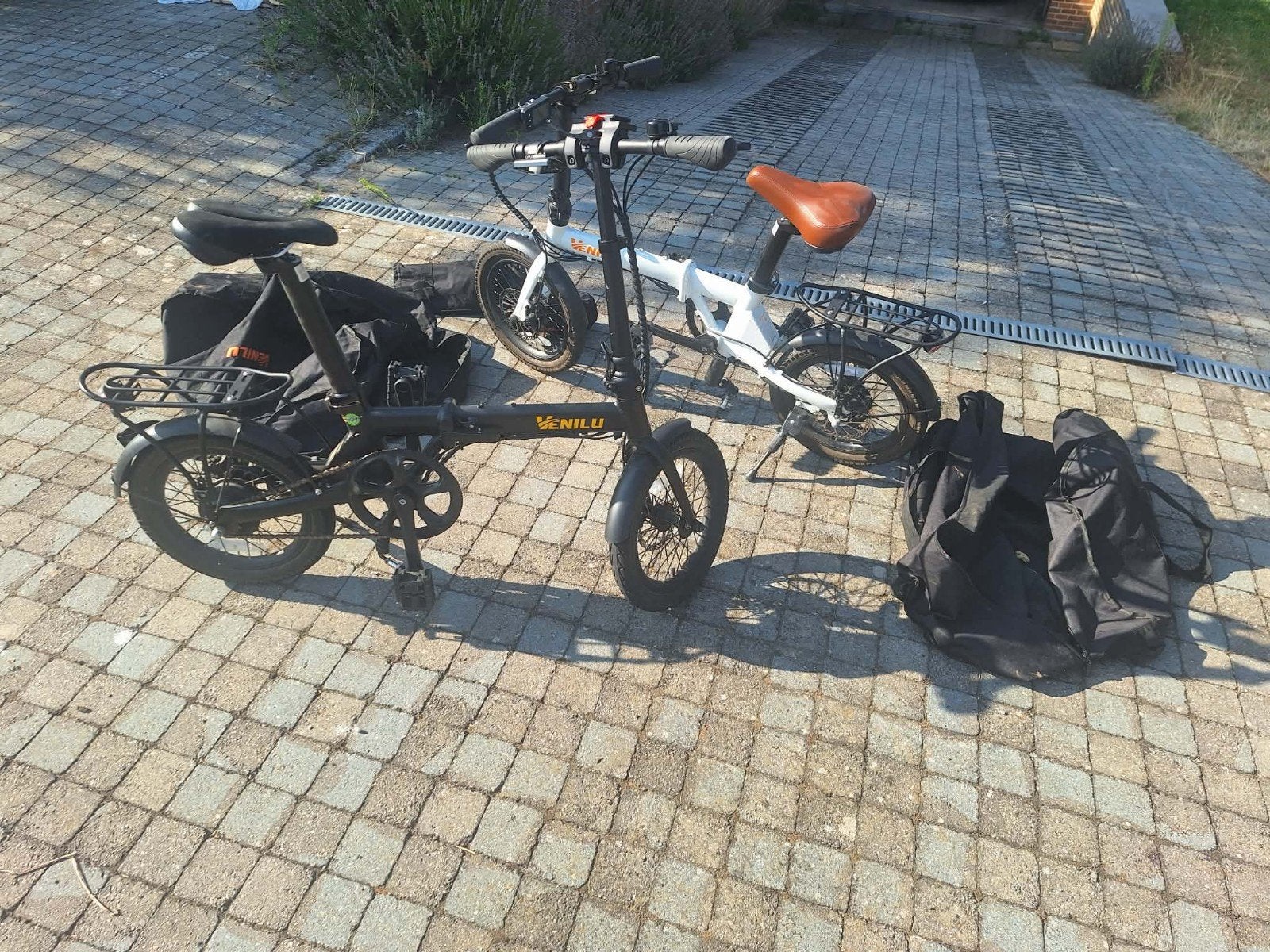 Vélos électriques pliant, Fietsen en Brommers, 16 tot 18 inch, Versnellingen, Zo goed als nieuw, Totaal opvouwbaar