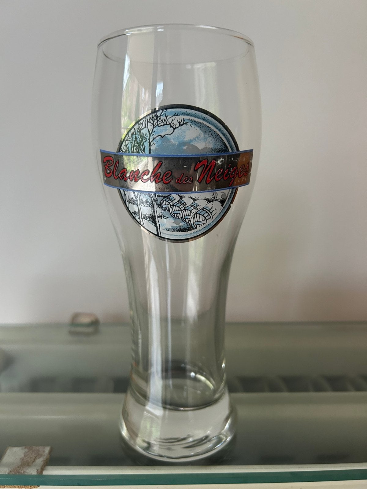 Bierglazen Blanche de neige 25cl, Ophalen, Zo goed als nieuw