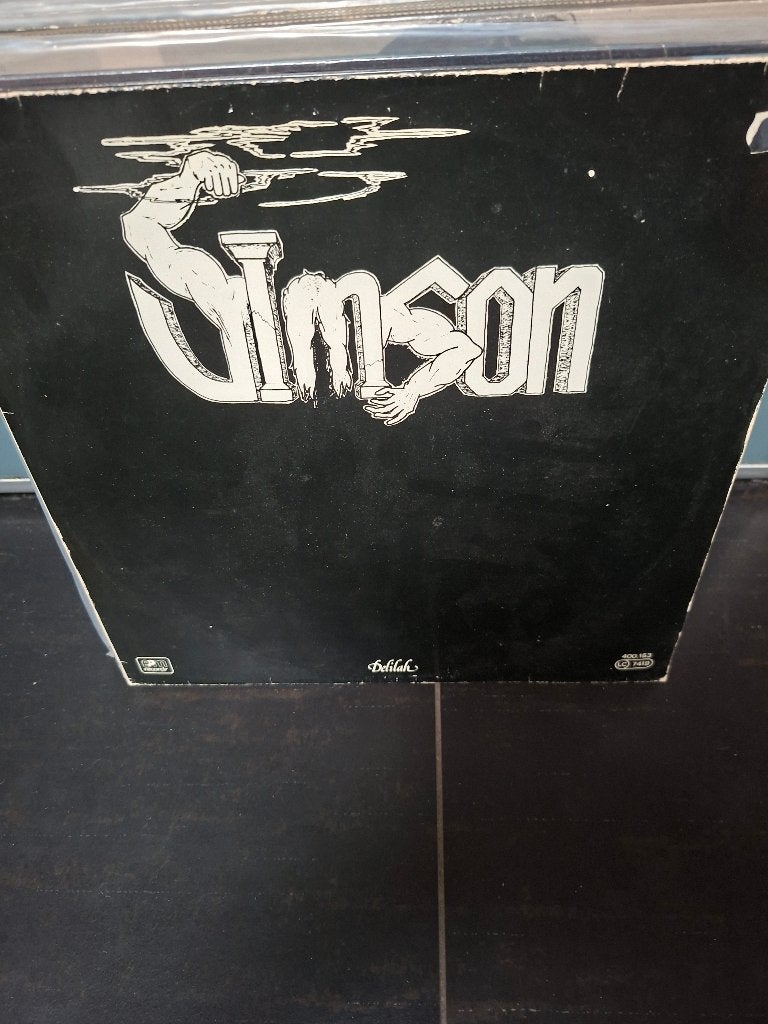 lp - simson - deliah - bak 2, LP, Gebruikt, Hardrock, Ophalen of Verzenden