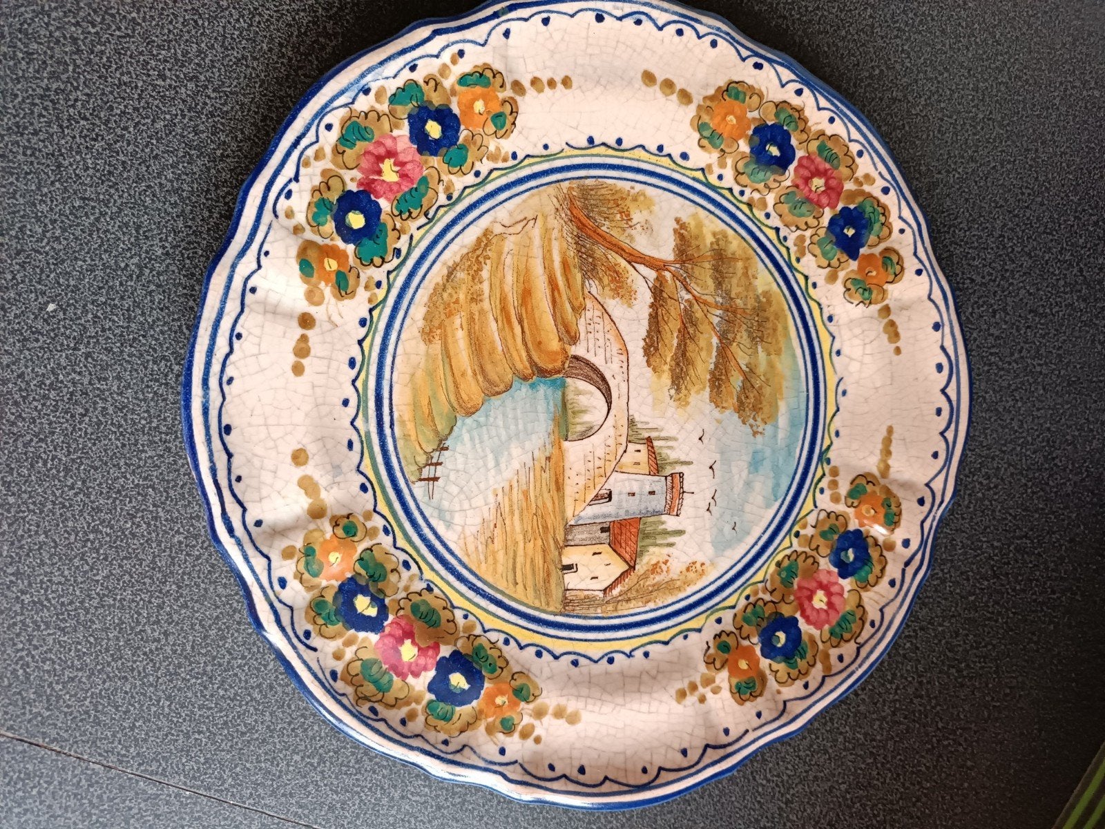 vintage cama deruta Italiaanse poterie, Antiek en Kunst, Ophalen