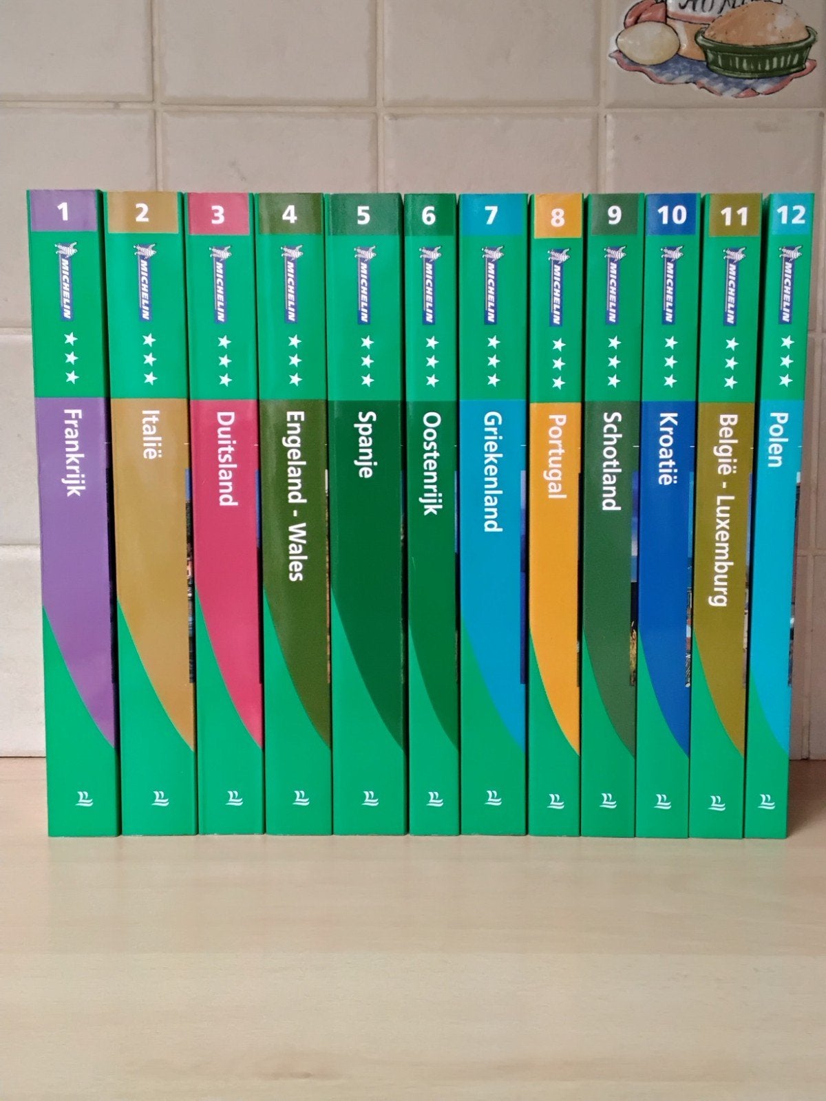 Michelin - Le Guide vert 12 guides de voyage créés par Lanno, Livres, Guide ou Livre de voyage, Michelin, Comme neuf, Enlèvement