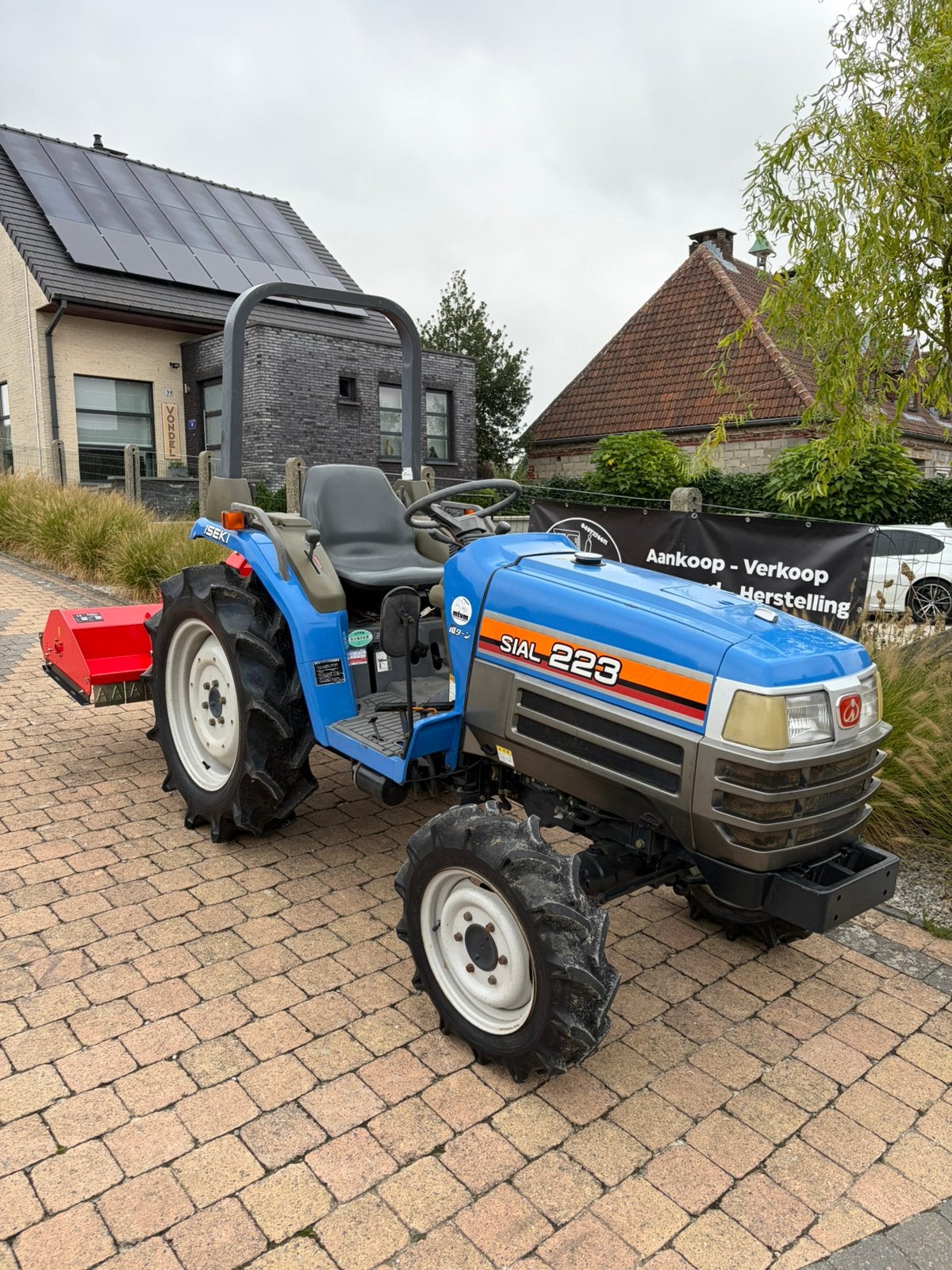COMBINATIE DEAL - Iseki Sial 223 minitractor + klepelmaaier!, Enlèvement ou Envoi