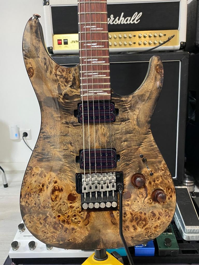Schecter Omen Elite 6 FR Modified, Musique & Instruments, Enlèvement, Comme neuf, Solid body, Autres marques