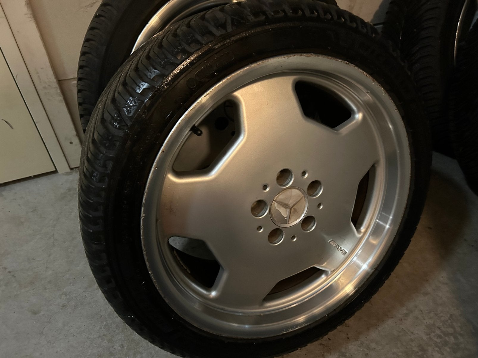 18 inch AMG Monoblock Styling Mercedes R129 W124 E500 velgen, Pneus et Jantes, Autre, 18 pouces, Enlèvement