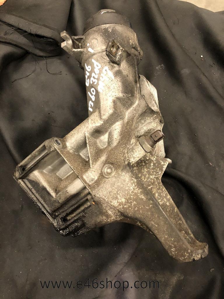 OLIEFILTERHUIS BMW E46 320D M47 MOTOR, Gebruikt, -, -, Ophalen of Verzenden