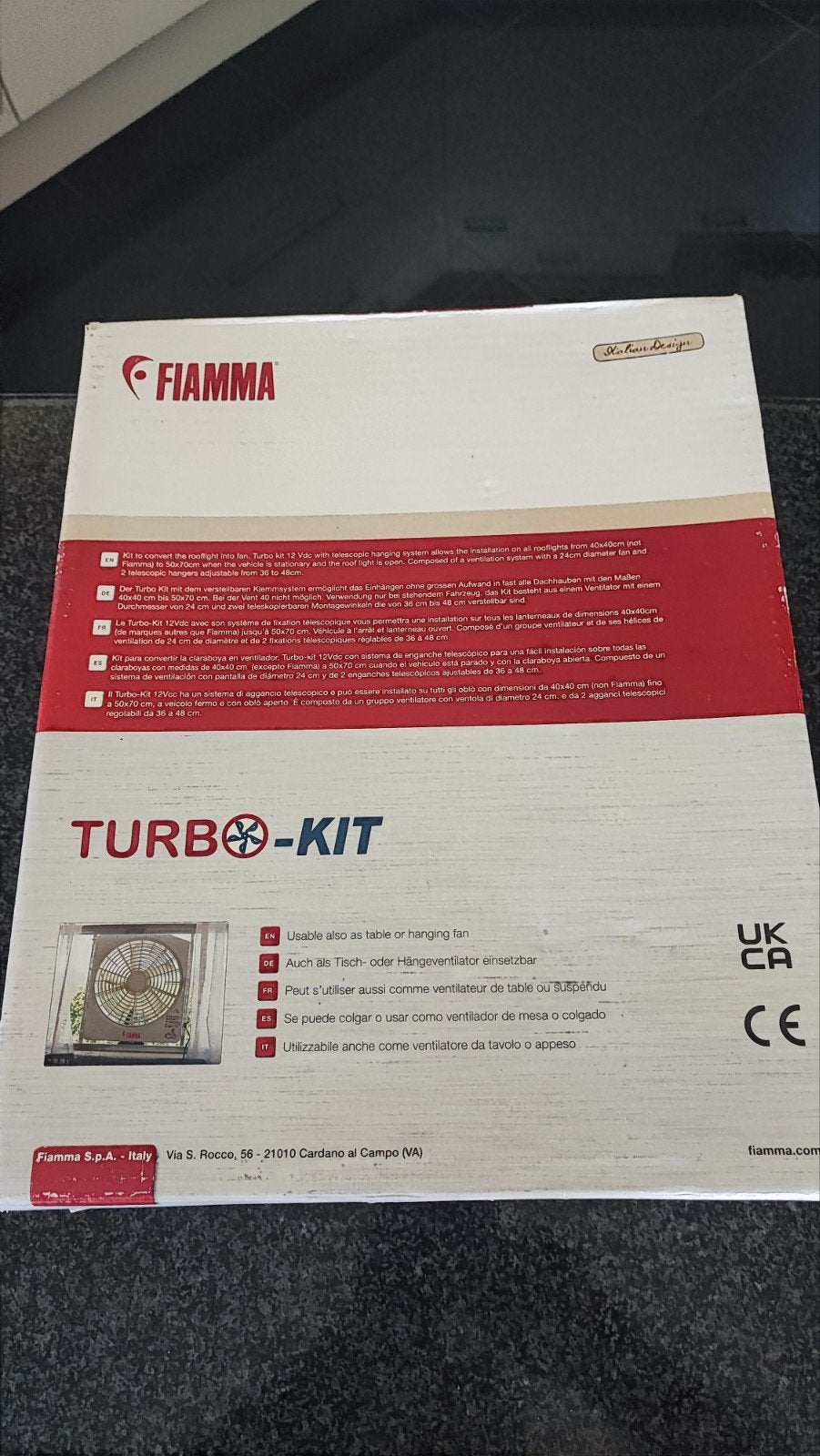 Fiamma Turbo Vent - Ventilator, Caravans en Kamperen, Ophalen