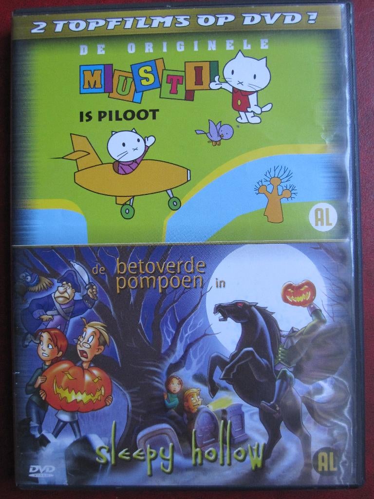 Musti est un pilote + La Citrouille enchantée (2 films sur 1, Enlèvement ou Envoi, Dessin animé, Tous les âges, Coffret