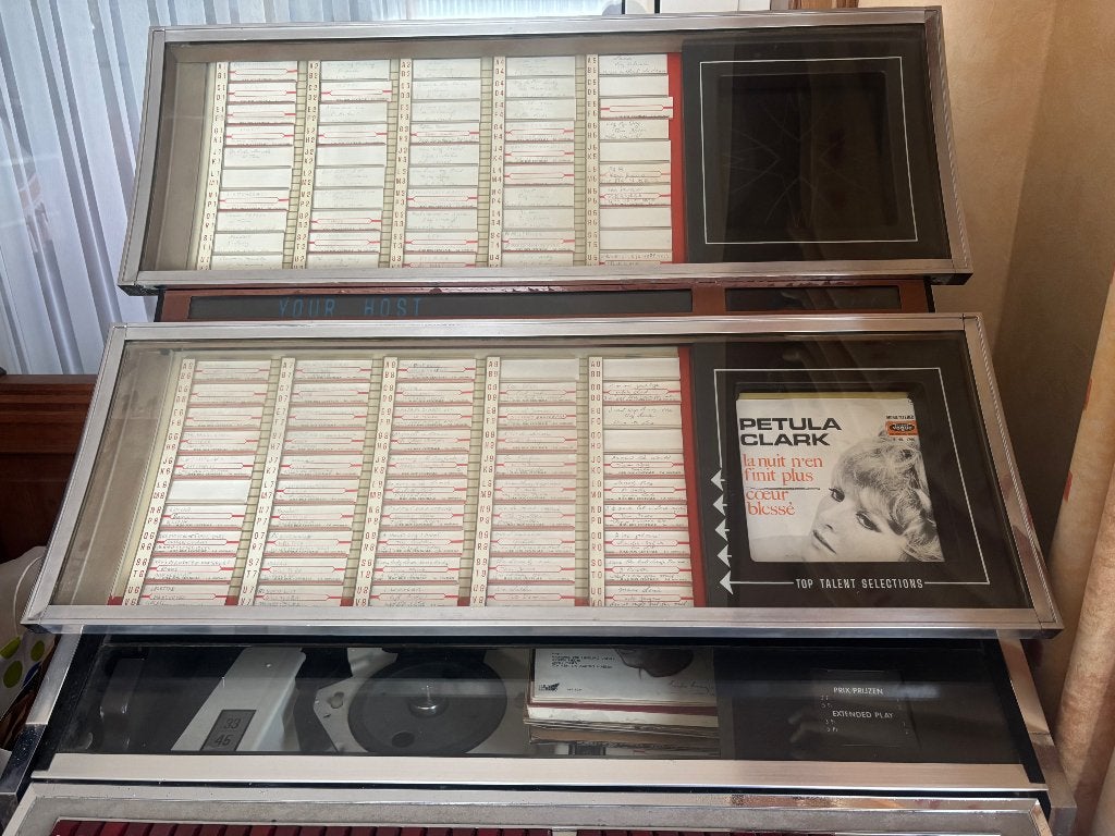 Jukebox, Ophalen, Gebruikt, Ami, Met singles