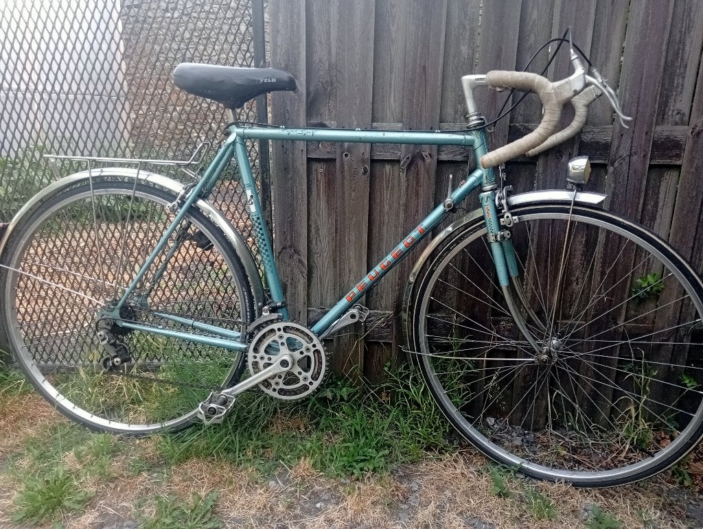 Ancien vélo Peugeot, Enlèvement