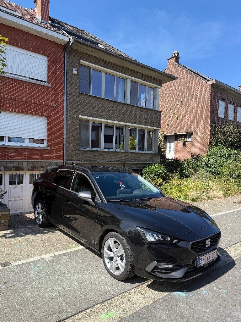 SEAT Leon ST FR Diesel - 2024 - 32700km - Uitstekende staat, Auto's, Seat, Leon, Zwart, 5 deurs, Particulier