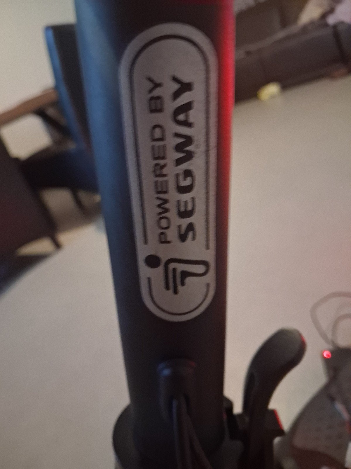 step zwart, Fietsen en Brommers, Ophalen of Verzenden, Gebruikt, Elektrische step (E-scooter), Ninebot segway