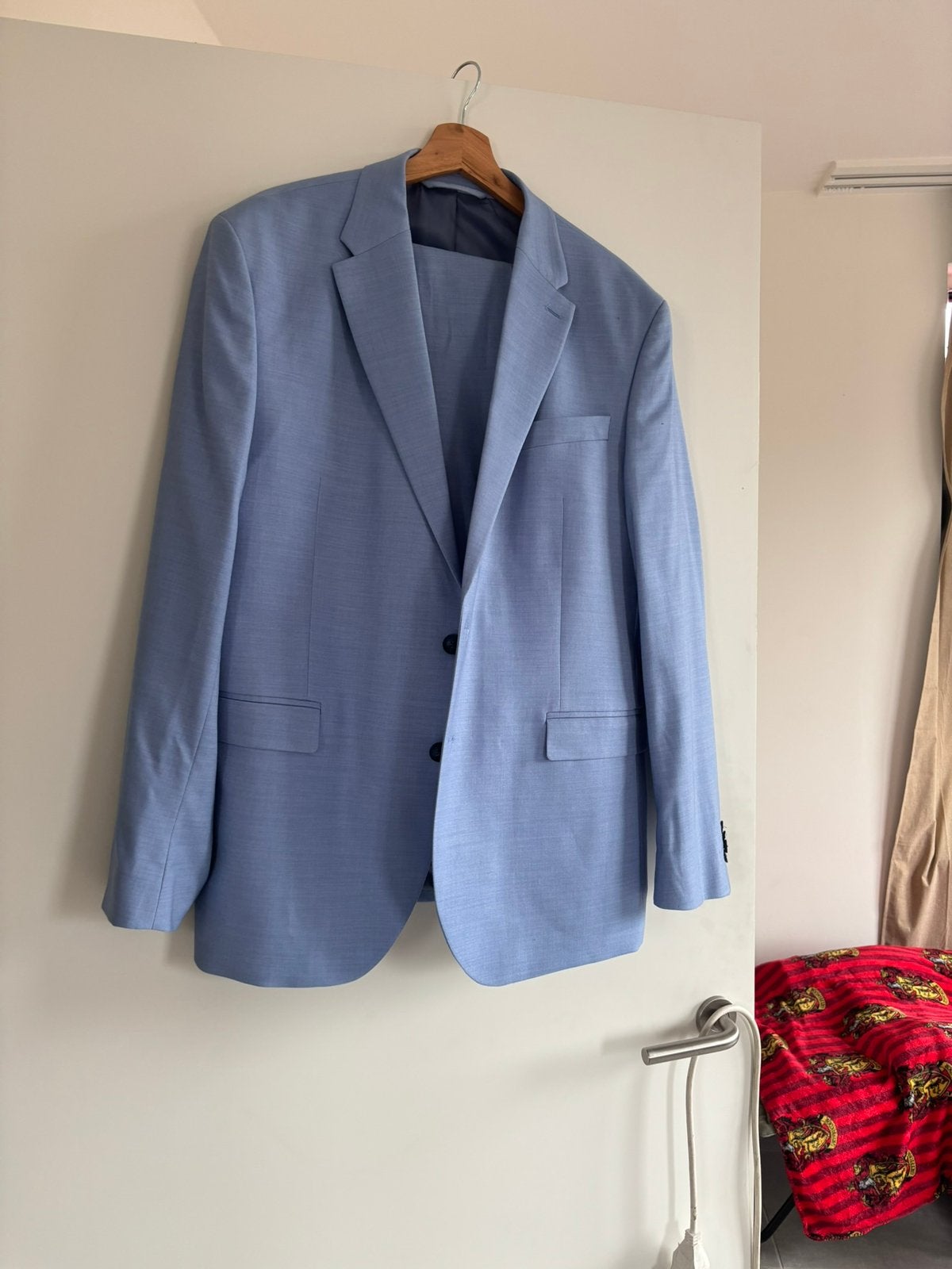 Heren kostuum maat 54, Kleding | Heren, Ophalen, Zo goed als nieuw, Maat 52/54 (L)