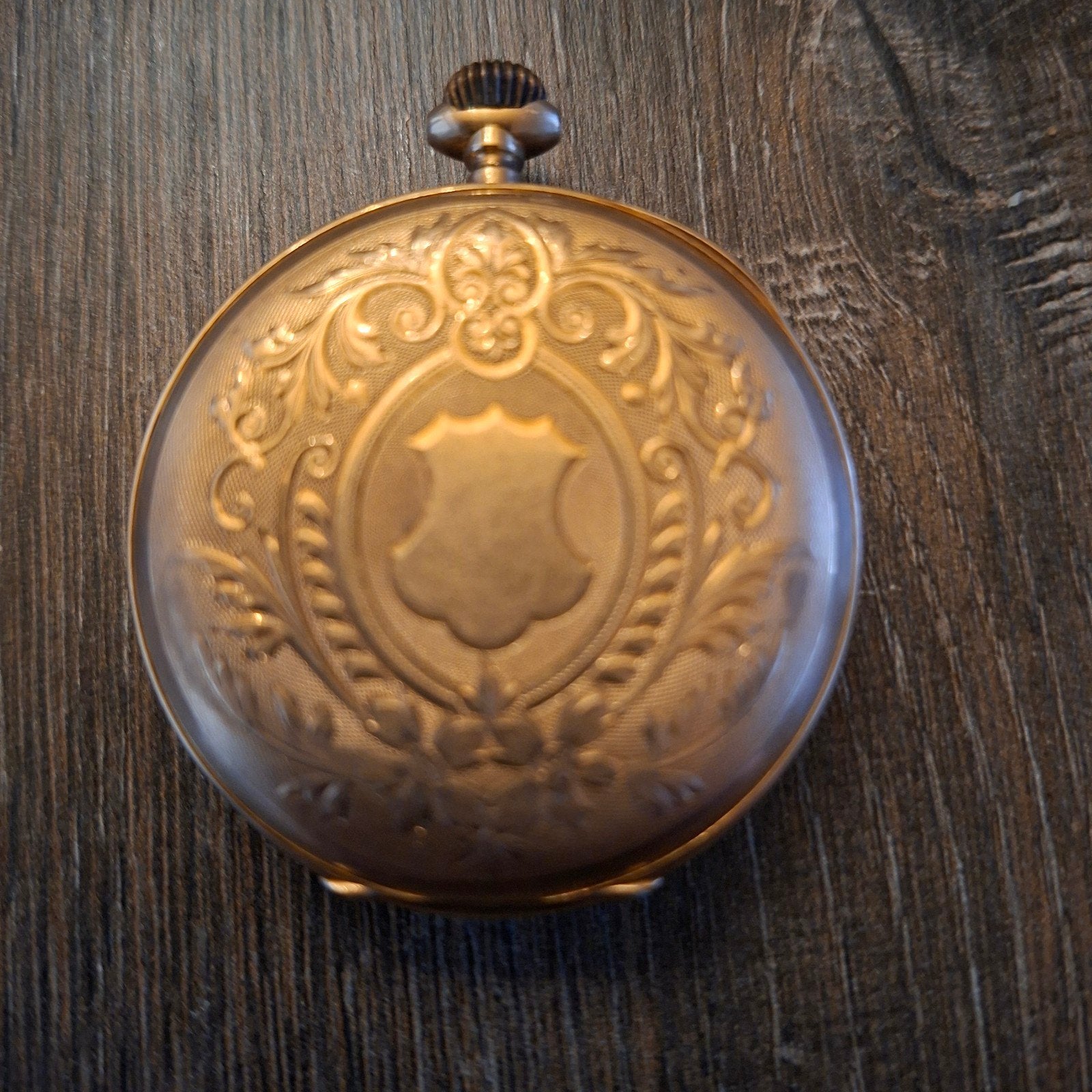 antieke Zwitsers zakhorloge 18 karaat, Ophalen of Verzenden, Goud, Zakhorloge, Onbekend