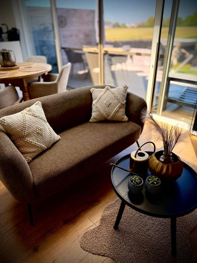 2 persoons zetel / sofa, Ophalen, Zo goed als nieuw