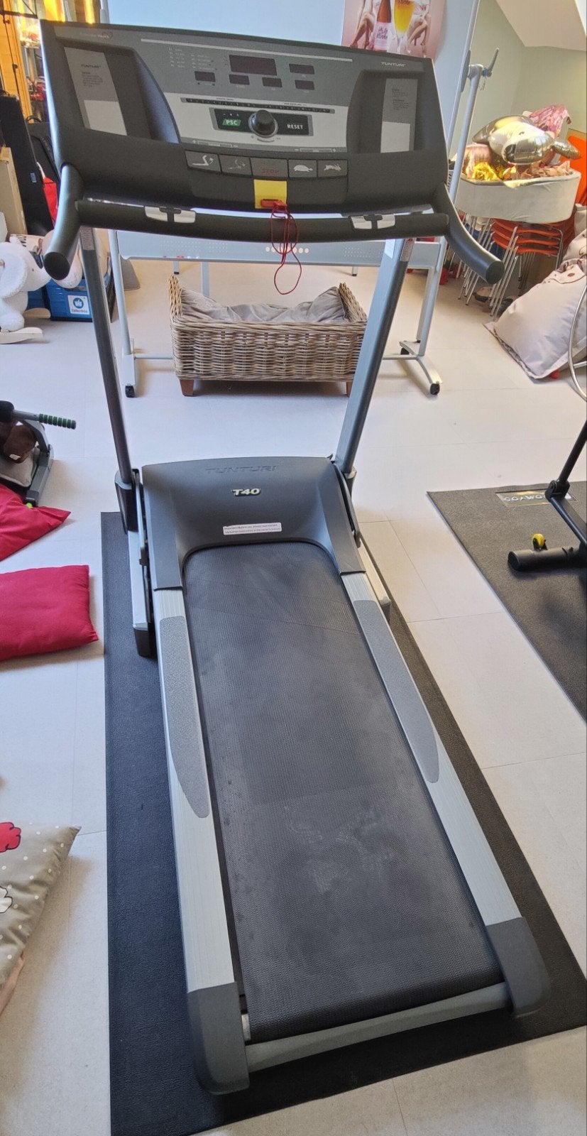 Tunturi T40 loopband, Enlèvement