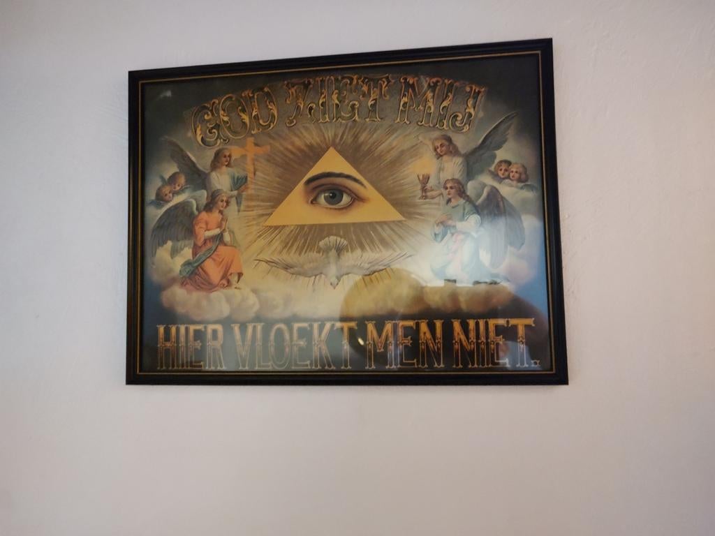god ziet mij hier vloekt men niet, Enlèvement