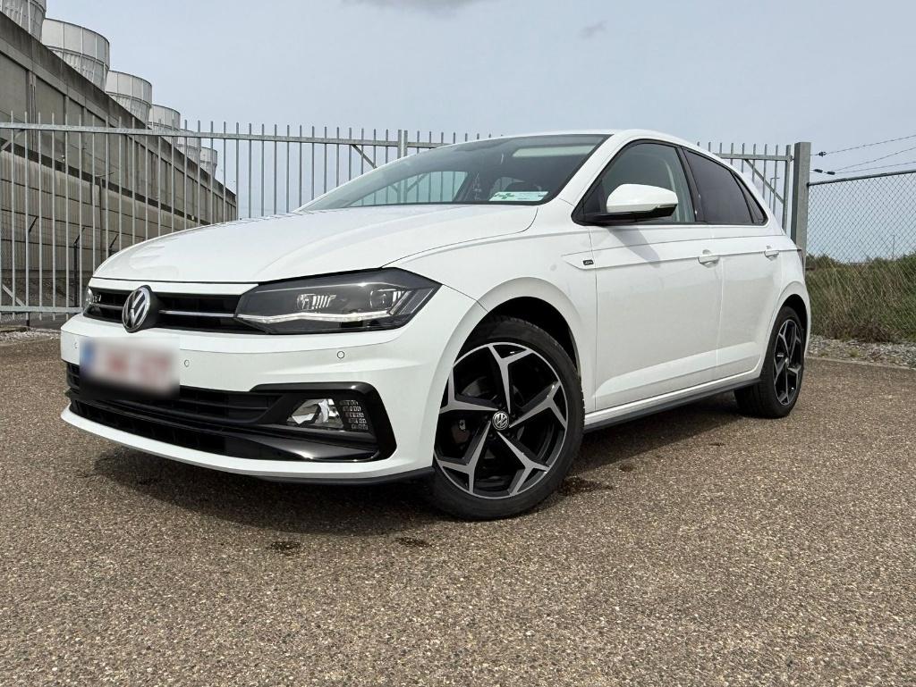 Volkswagen Polo 1.0 TSI R-Line Join Edition, Autos, Alarme, Achat, Euro 6, Noir
