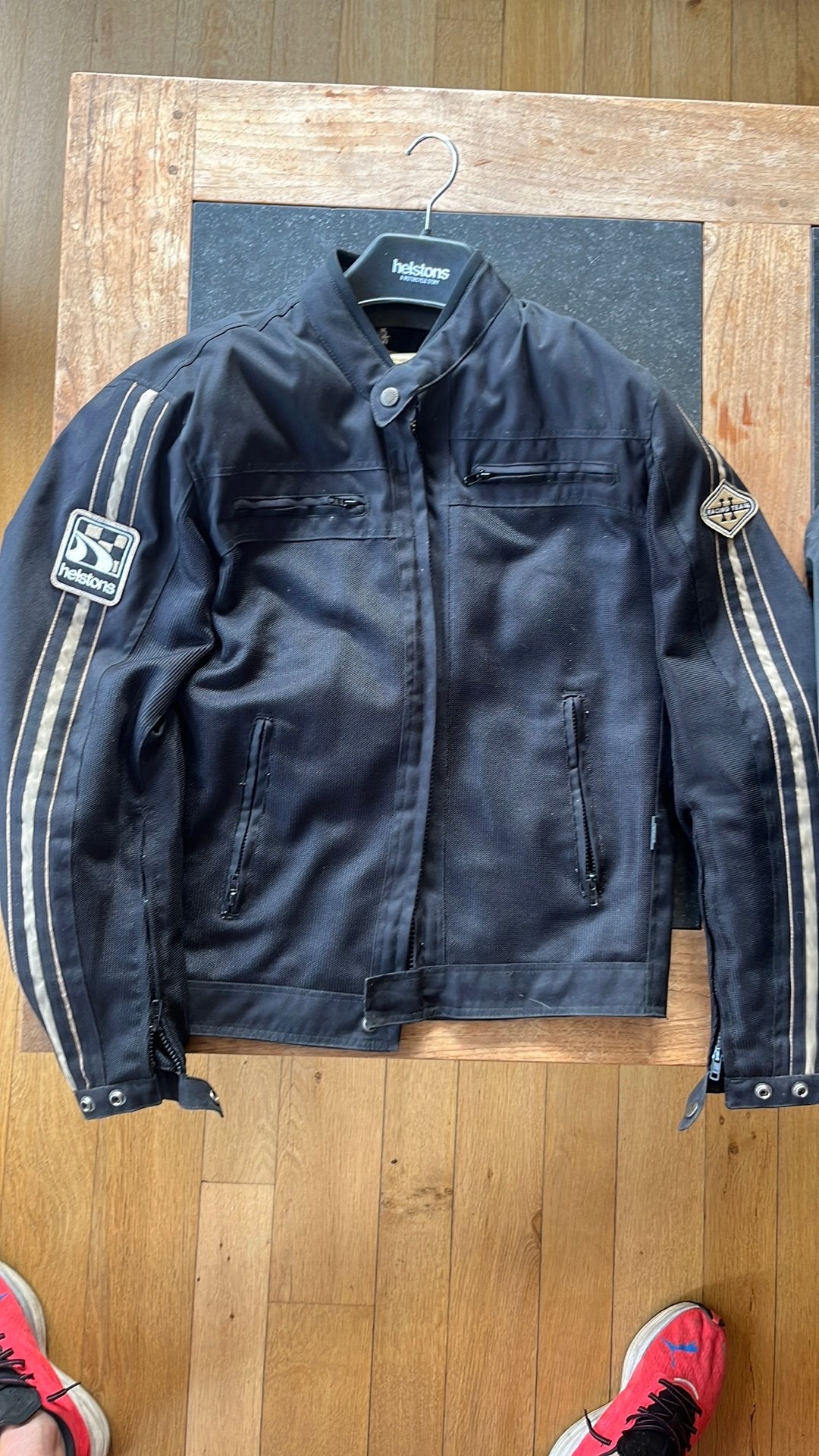 Helstons Racing Team Mesh zomermotorjas — Bijna nieuw, Motoren, Kleding | Motorkleding, Ophalen of Verzenden