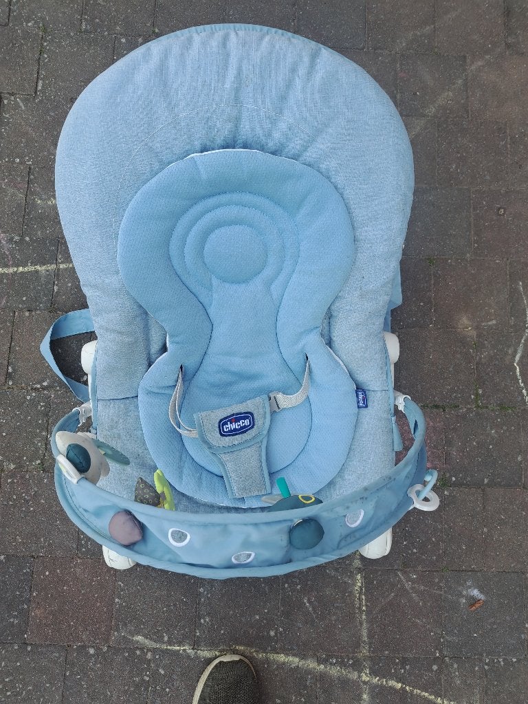 Baby Wipstoeltje met toebehoren, Kinderen en Baby's, Wipstoeltjes, Ophalen, Gebruikt, Verstelbaar, Wipstoel