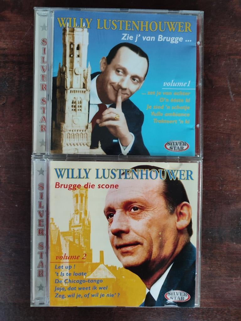 2x CD : WILLY LUSTENHOUWER  Volume 1 en 2, Cd's en Dvd's, Ophalen of Verzenden