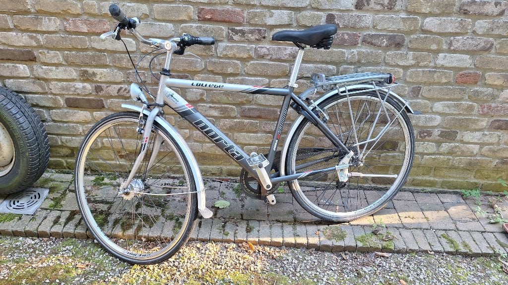 Herenfiets, Gebruikt, Velgrem, Versnellingen, Ophalen