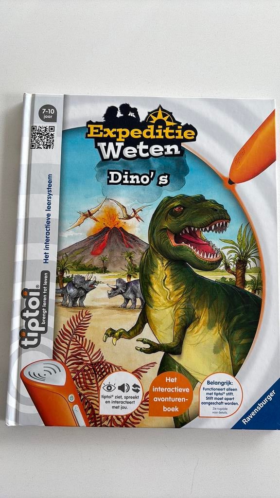 Tiptoi expeditie weten dino, Kinderen en Baby's, Ophalen of Verzenden, Zo goed als nieuw