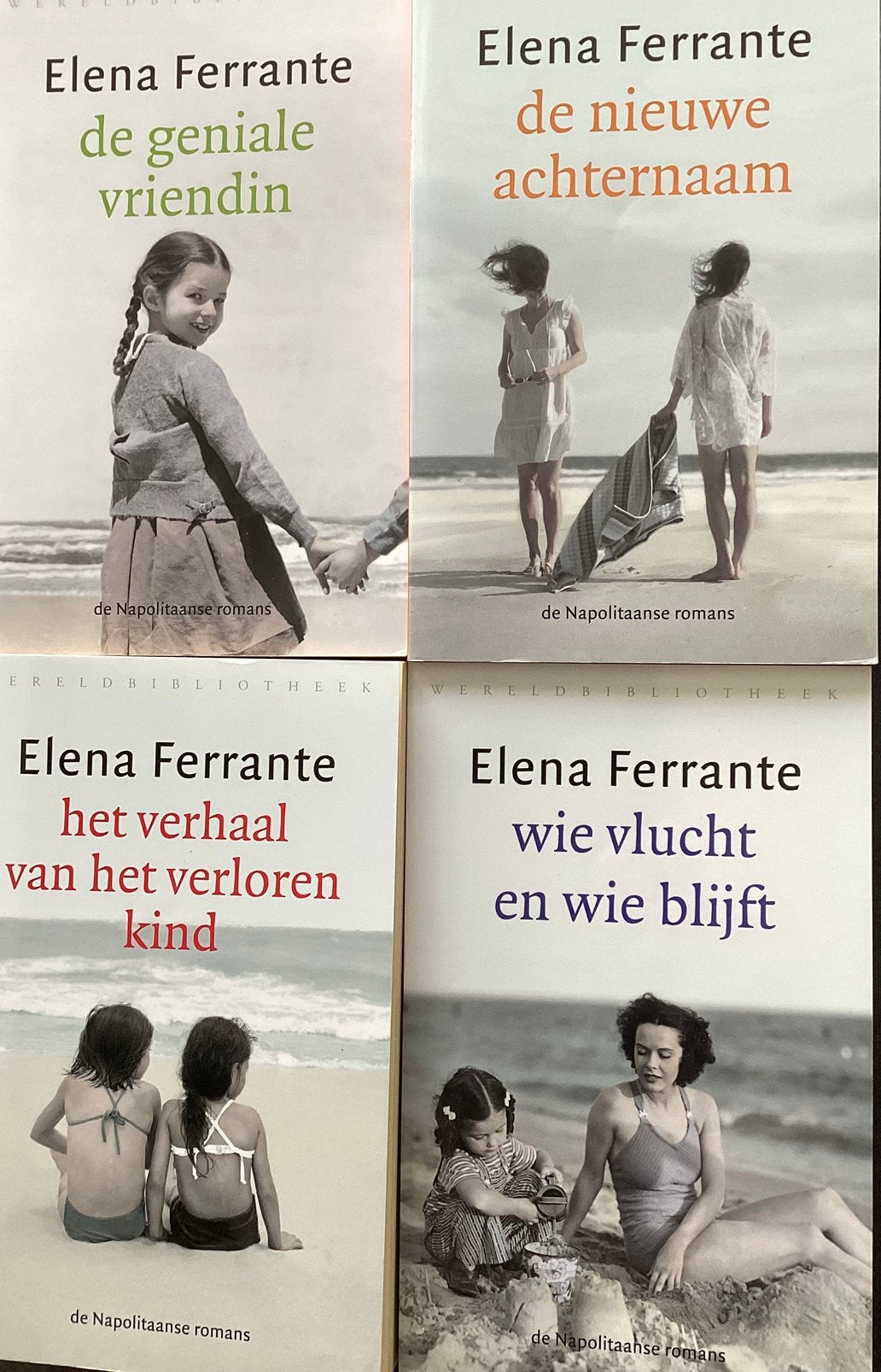 4 boeken van Elena Ferrante (serie), Boeken, Ophalen, Zo goed als nieuw