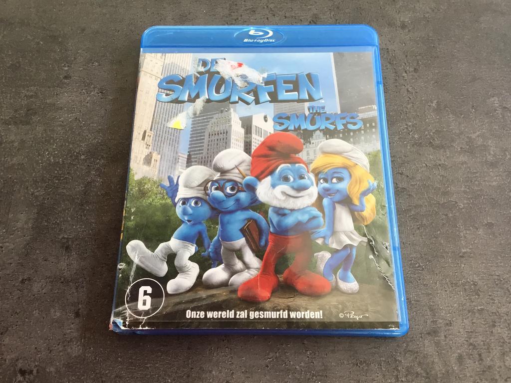 De smurfen - blu ray, Ophalen of Verzenden, Zo goed als nieuw