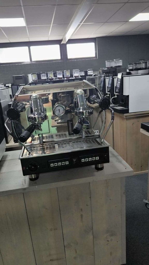La Nuova Era Altea 2 groep compact volledig Rvs, Espresso apparaat, Niet ingevuld, Ophalen of Verzenden, Zo goed als nieuw