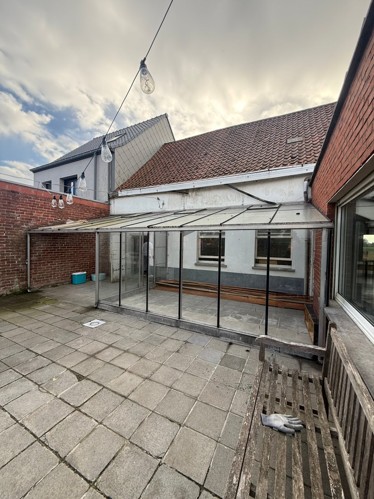Orangerie / aanbouw serre – zelf af te breken, Tuin en Terras, Ophalen, Gebruikt, Overige typen