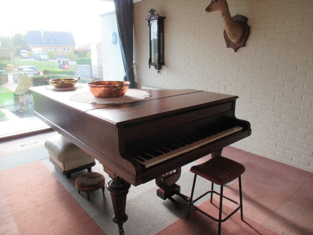 PIANO À VENDRE, Enlèvement, Utilisé, Brun, Piano
