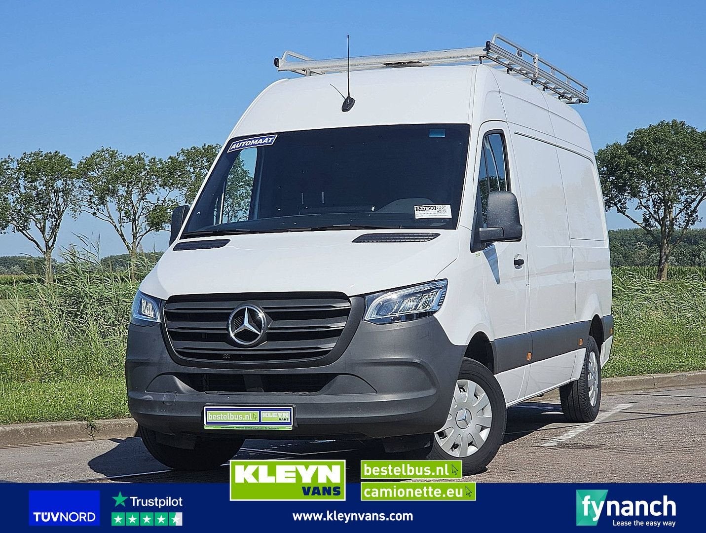 Mercedes-Benz SPRINTER 317 L2H2 LED Mbux RWD!, Auto's, Bestelwagens en Lichte vracht, Automaat, Wit, Mercedes-Benz, Bedrijf