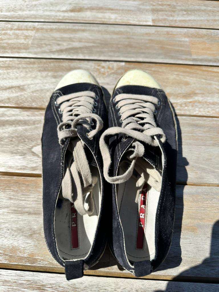 Prada sneakers - maat 43, Zwart, Ophalen of Verzenden, Zo goed als nieuw, Sneakers