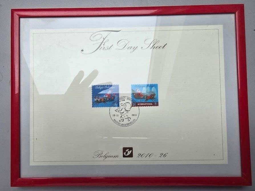 timbres Feuille du premier jour, Enlèvement, Sans enveloppe, Affranchi, Oblitération 1er jour