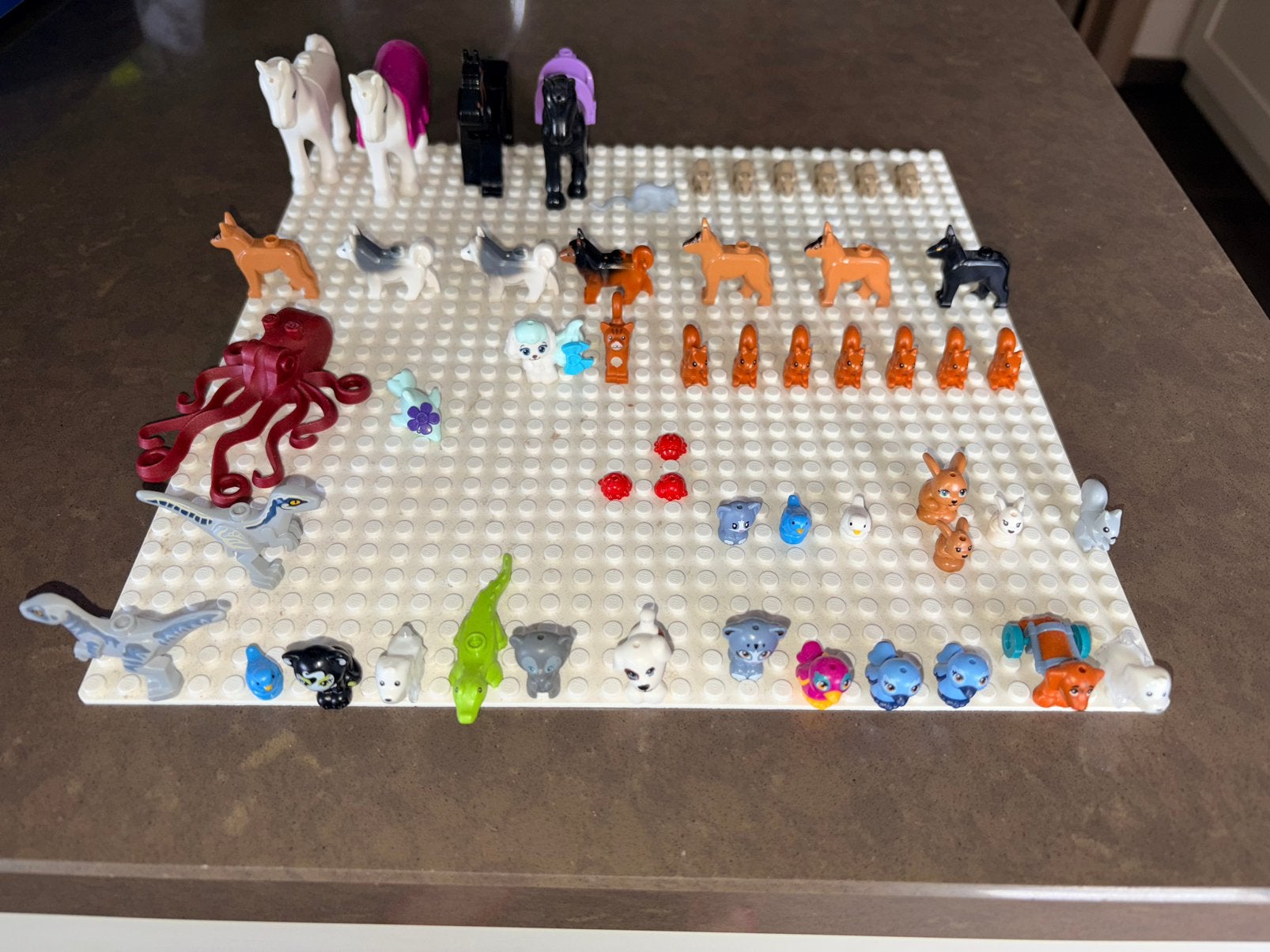 Collectie Lego dieren, Lego, Friends, Ophalen of Verzenden, Zo goed als nieuw
