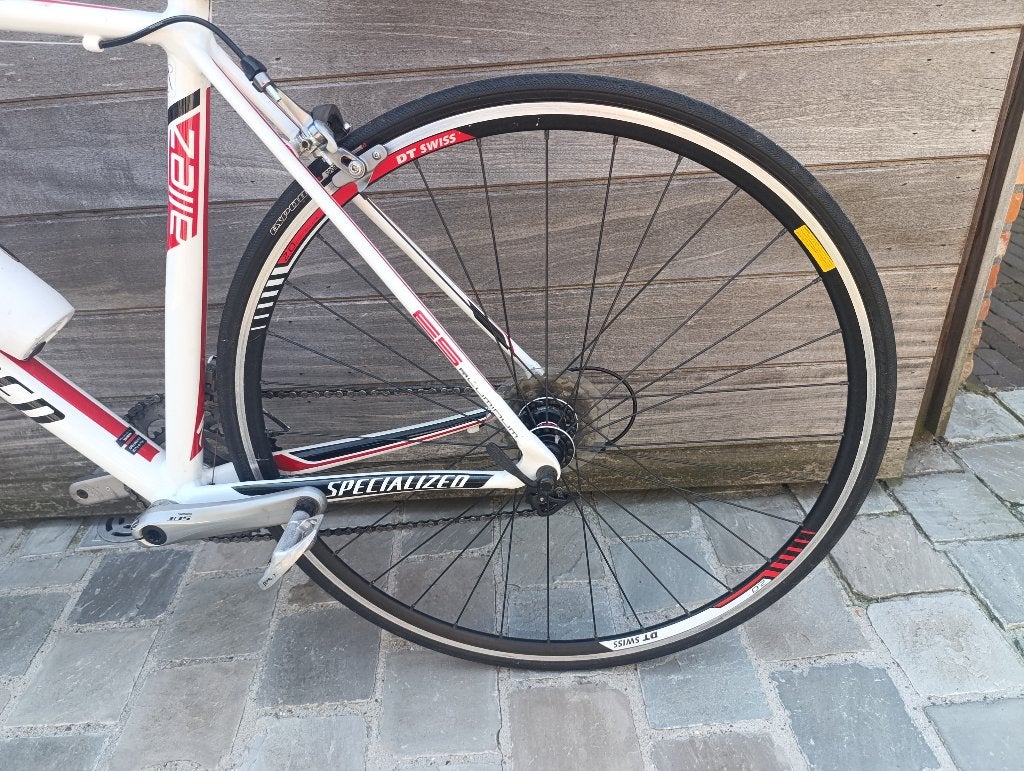 Koersfiets, Fietsen en Brommers, Gebruikt, Velgrem, Aluminium, 15 tot 20 versnellingen