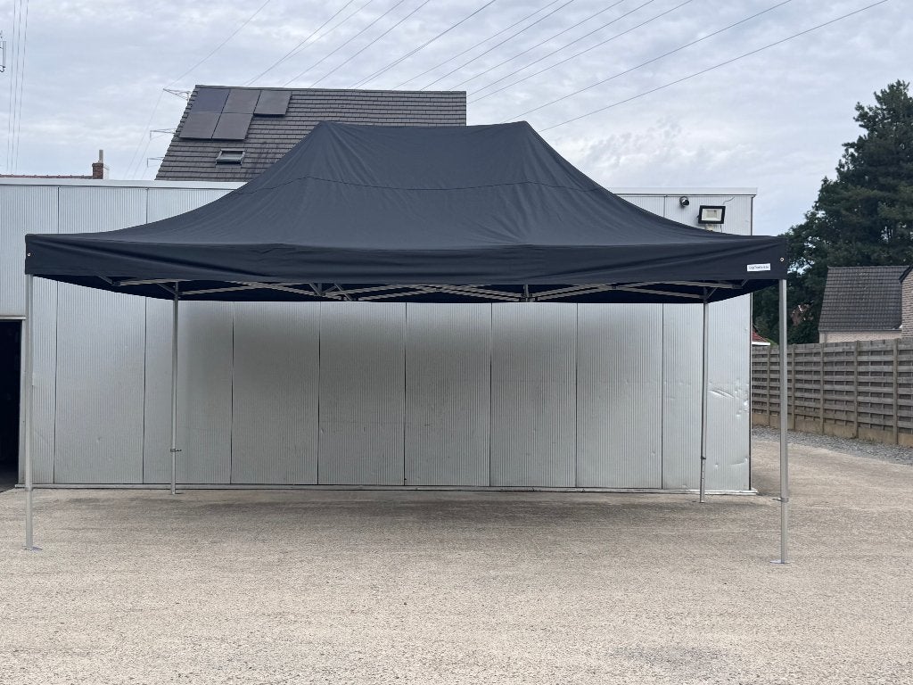 Vouwtent 4x6m  te koop, zwart, professionele uitvoering, Ophalen, Opvouwbaar, Partytent, Nieuw
